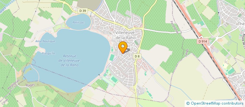 localisation de l'entreprise MONSIEUR ADAM SIMOES PELLETIER  VILLENEUVE-DE-LA-RAHO