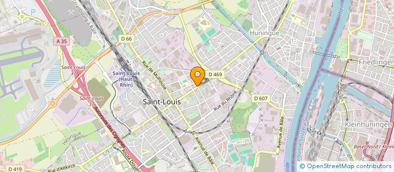 localisation de l'entreprise MONSIEUR ADAM SION à SAINT-LOUIS