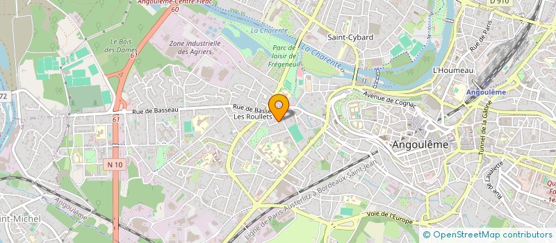 localisation de l'entreprise MONSIEUR ADAM SISSAOUI à ANGOULEME