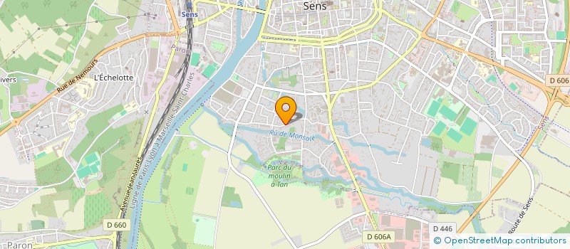 localisation de l'entreprise MONSIEUR ADAM SOBKOWIAK  SENS