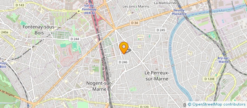 localisation de l'entreprise MONSIEUR ADAM STENCEL  LE PERREUX-SUR-MARNE