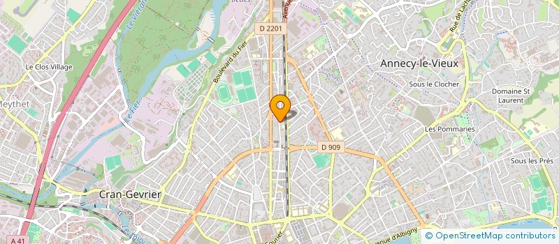 localisation de l'entreprise MONSIEUR ADAM TAIRI  ANNECY