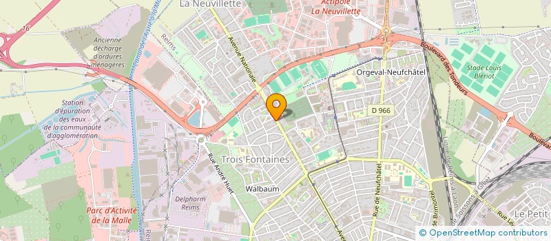 localisation de l'entreprise MONSIEUR ADAM TELMOUDI  REIMS