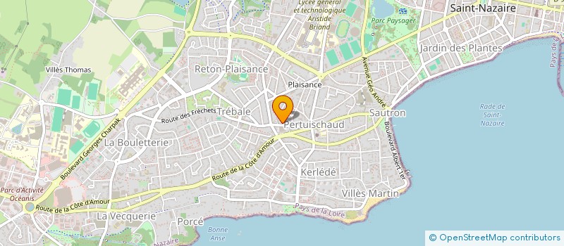 localisation de l'entreprise MONSIEUR ADAM TIRAP MOHAMMED  SAINT-NAZAIRE