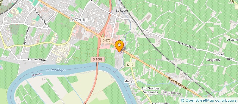 localisation de l'entreprise MONSIEUR ADAM TOURGOUDI  LIBOURNE