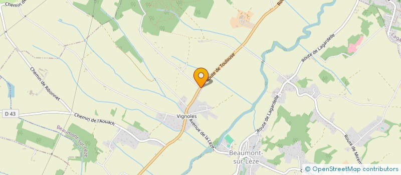 localisation de l'entreprise MONSIEUR ADAM WARCHAL  BEAUMONT-SUR-LEZE