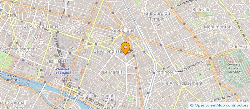 localisation de l'entreprise MONSIEUR ADAM WEBB à PARIS