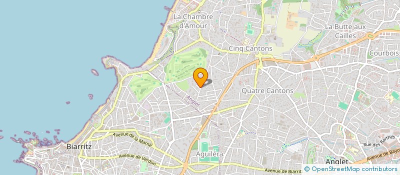 localisation de l'entreprise MONSIEUR ADAM WITKIEWICZ  ANGLET