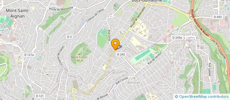 localisation de l'entreprise MONSIEUR ADAM YAHI  BIHOREL