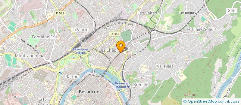 localisation de l'entreprise MONSIEUR ADAM YAHIA AHMED à BESANCON