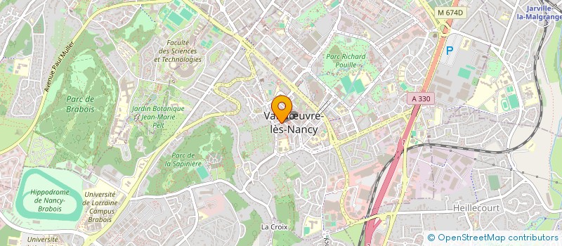 localisation de l'entreprise MONSIEUR ADAM YUSHAEV  VANDUVRE-LES-NANCY