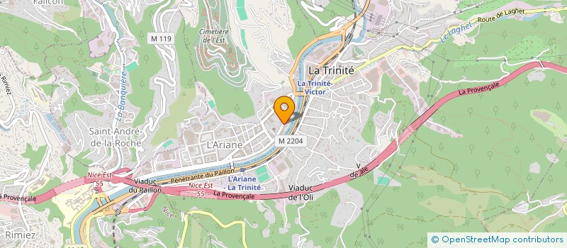 localisation de l'entreprise MONSIEUR ADAM ZOUBAIRAEV à NICE
