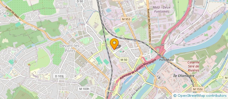 localisation de l'entreprise MONSIEUR ADAMA BAH  METZ