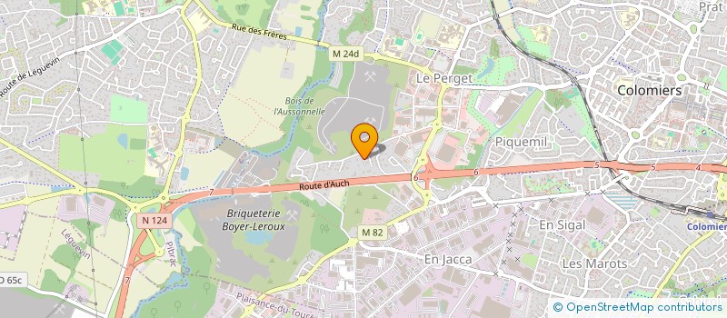 localisation de l'entreprise MONSIEUR ADAMA BAMBA à COLOMIERS