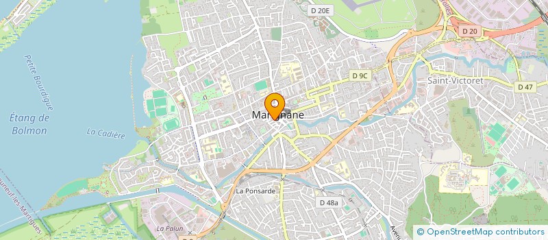 localisation de l'entreprise MONSIEUR ADAMA DANFA  MARIGNANE