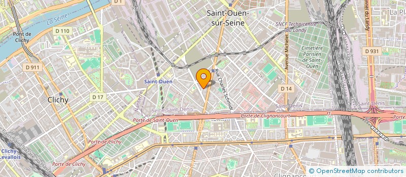 localisation de l'entreprise MONSIEUR ADAMA DIARRA à SAINT-OUEN-SUR-SEINE