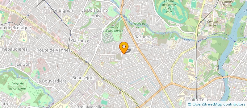 localisation de l'entreprise MONSIEUR ADAMA DOUKOURE  NANTES