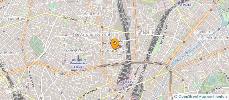 localisation de l'entreprise MONSIEUR ADAMA DOUMBIA  PARIS