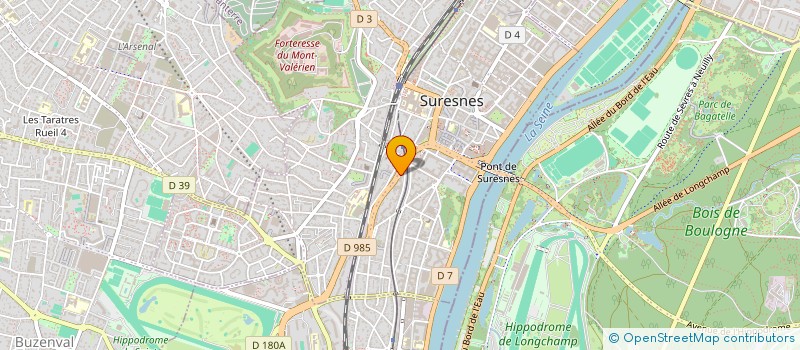localisation de l'entreprise MONSIEUR ADAMA DOUMBIA à SURESNES