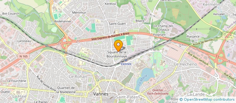 localisation de l'entreprise MONSIEUR ADAMA FOFANA à VANNES