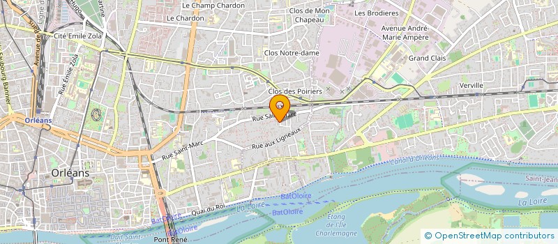 localisation de l'entreprise MONSIEUR ADAMA GUEYE à ORLEANS