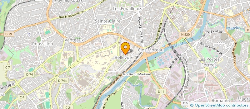 localisation de l'entreprise MONSIEUR ADAMA IBN ABDULAH DIAKITE à LIMOGES