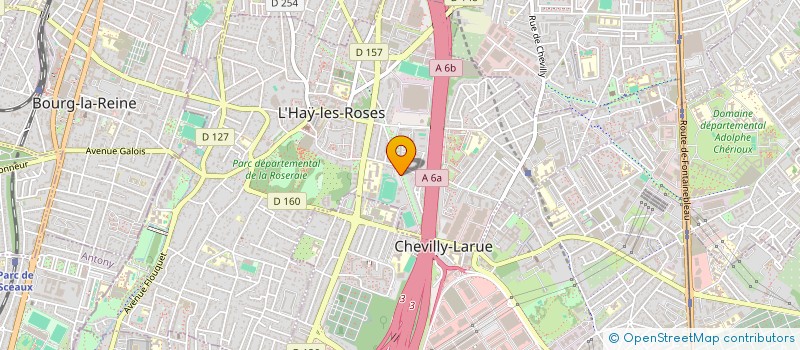 localisation de l'entreprise MONSIEUR ADAMA KARAMOKO  L'HAY-LES-ROSES