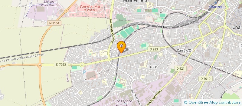 localisation de l'entreprise MONSIEUR ADAMA KEITA à LUCE