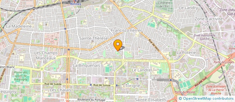 localisation de l'entreprise MONSIEUR ADAMA KEITA  RENNES