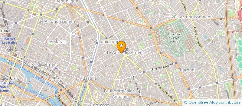 localisation de l'entreprise MONSIEUR ADAMA KOME  PARIS