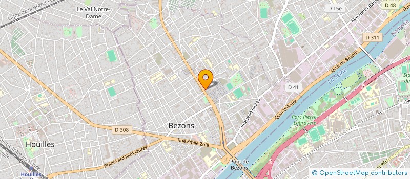 localisation de l'entreprise MONSIEUR ADAMA KONE à BEZONS