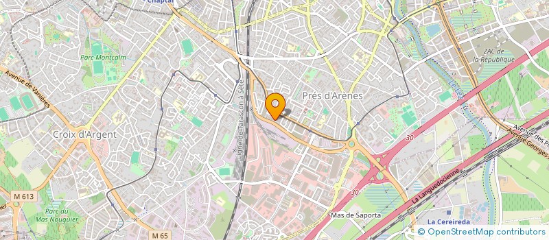 localisation de l'entreprise MONSIEUR ADAMA KOUMARE à MONTPELLIER