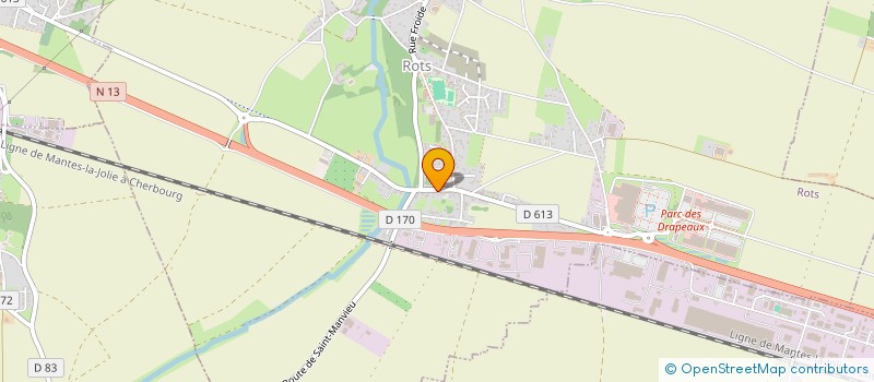 localisation de l'entreprise MONSIEUR ADAMA MAGASSI  ROTS