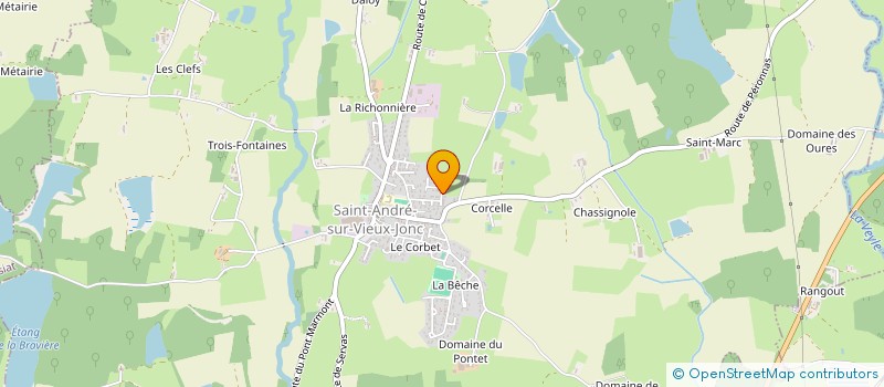 localisation de l'entreprise MONSIEUR ADAMA NDIAYE  SAINT-ANDRE-SUR-VIEUX-JONC