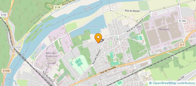 localisation de l'entreprise MONSIEUR ADAMA NIANG  CLEON