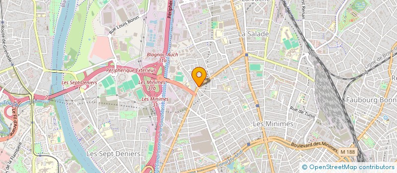 localisation de l'entreprise MONSIEUR ADAMA NIANG SEYE à TOULOUSE