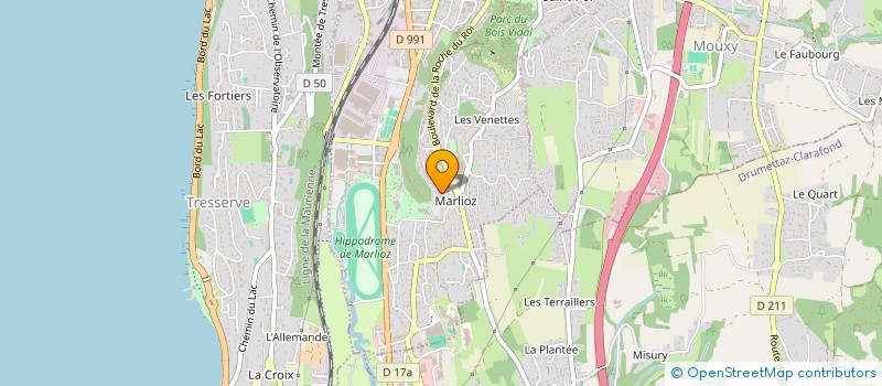 localisation de l'entreprise MONSIEUR ADAMA OUATTARA à AIX-LES-BAINS