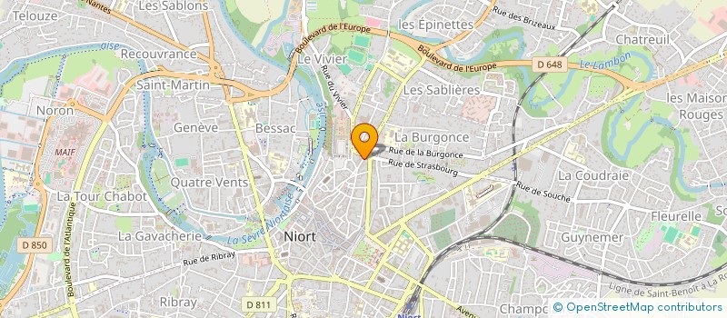 localisation de l'entreprise MONSIEUR ADAMA OUEDRAOGO à NIORT
