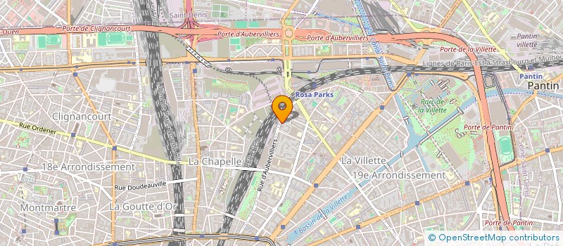 localisation de l'entreprise MONSIEUR ADAMA SACKO  PARIS