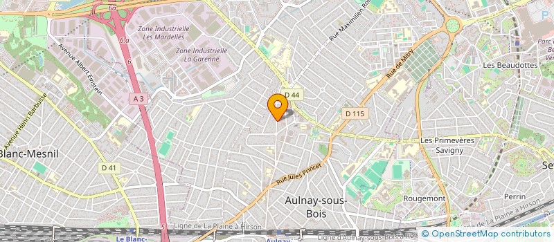 localisation de l'entreprise MONSIEUR ADAMA SAKHO à AULNAY-SOUS-BOIS