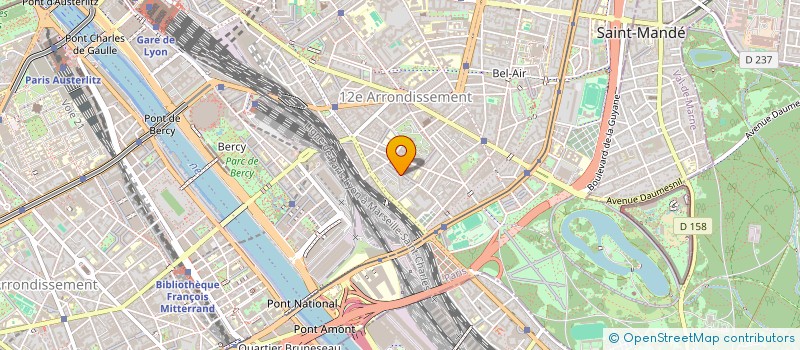 localisation de l'entreprise MONSIEUR ADAMA SAKO  PARIS