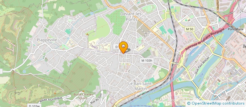 localisation de l'entreprise MONSIEUR ADAMA SANOGO  METZ