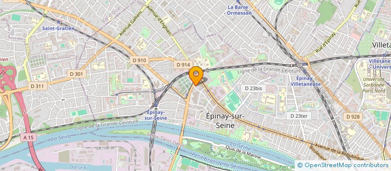 localisation de l'entreprise MONSIEUR ADAMA SENE à EPINAY-SUR-SEINE