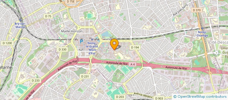 localisation de l'entreprise MONSIEUR ADAMA SIDIBE à NOISY-LE-GRAND