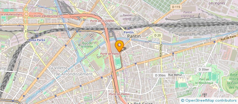 localisation de l'entreprise MONSIEUR ADAMA SIDIBE  PARIS