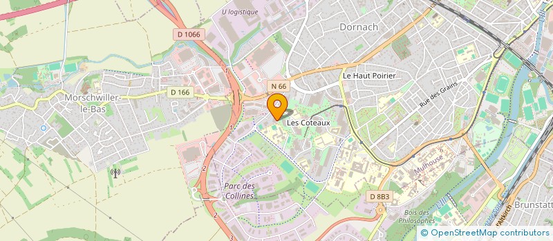 localisation de l'entreprise MONSIEUR ADAMA SIDIBE  MULHOUSE