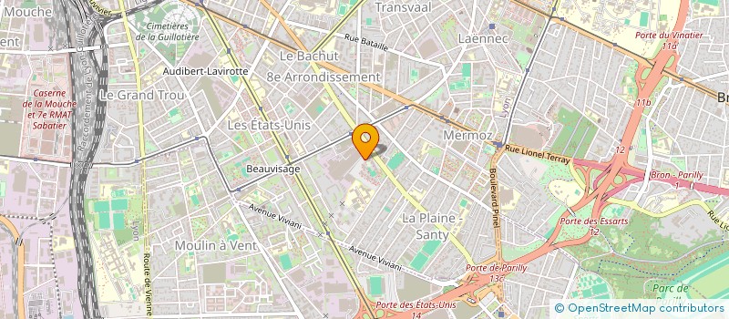 localisation de l'entreprise MONSIEUR ADAMA SONKO  LYON