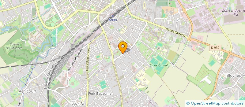 localisation de l'entreprise MONSIEUR ADAMA SOUMAHORO à ARRAS
