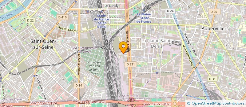 localisation de l'entreprise MONSIEUR ADAMA SOW  SAINT-DENIS