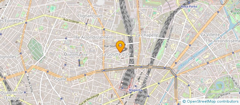 localisation de l'entreprise MONSIEUR ADAMA TALL  PARIS